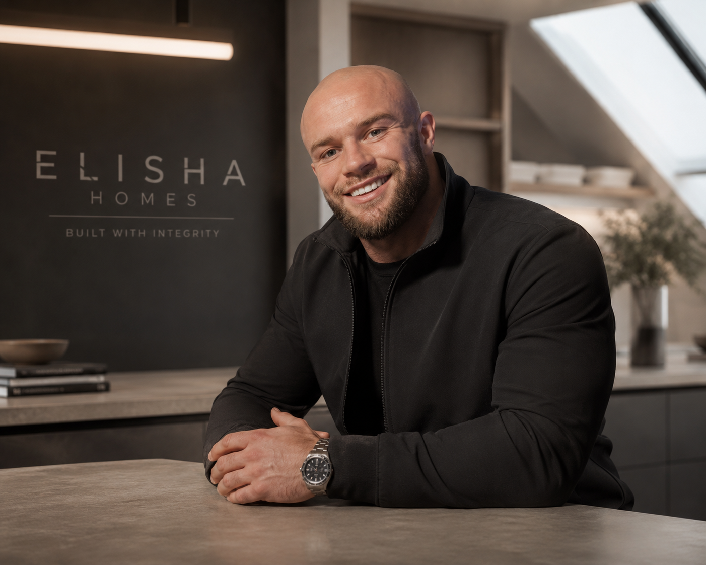 Lewis Elisha, founder of Elisha Homes